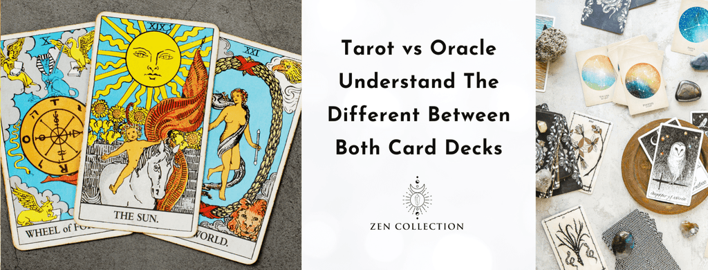 Tarot vs Oracle Cards – Unveiling the Mystique – What Sets Them Apart? - Zen Collection