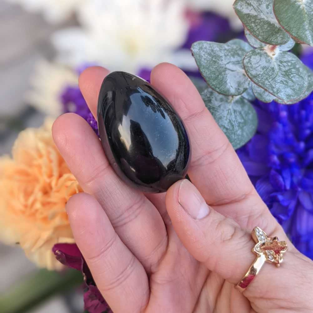 Black Obsidian Yoni Eggs - Zen Collection