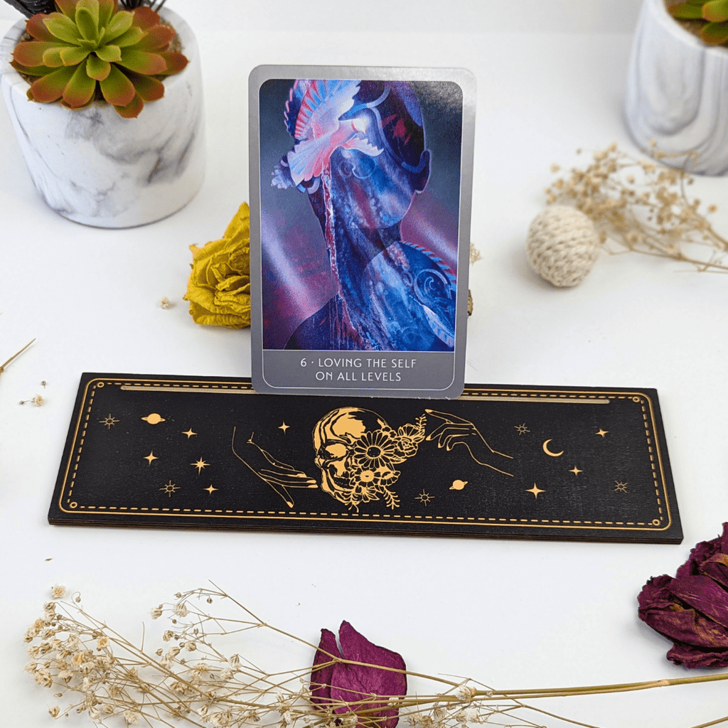 Black Skull Multi Card Holder - Zen Collection
