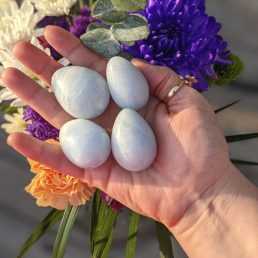 Celestite Eggs - Zen Collection