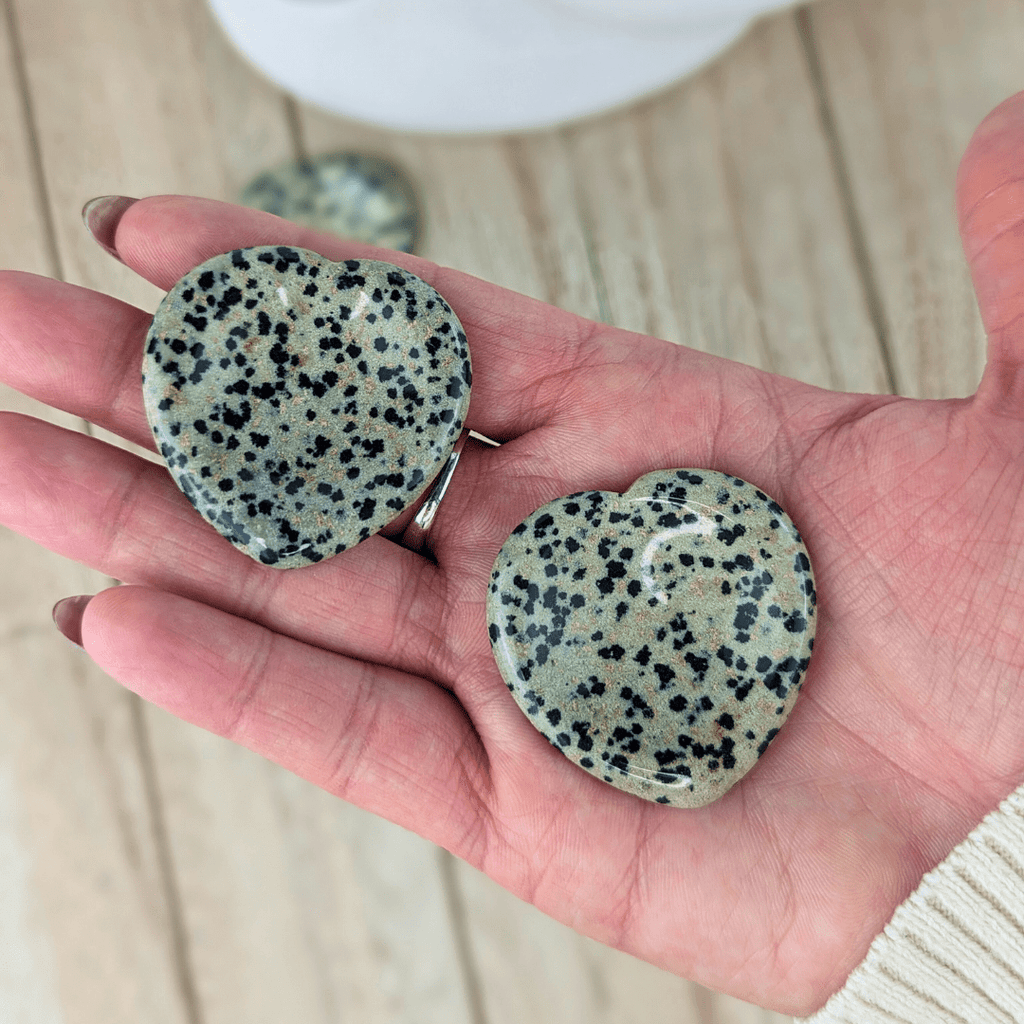 Dalmatian Jasper Worry Stones - Zen Collection