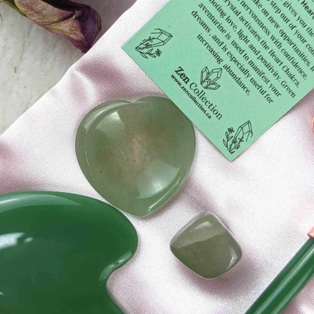 Green Aventurine Crystal Set - Zen Collection