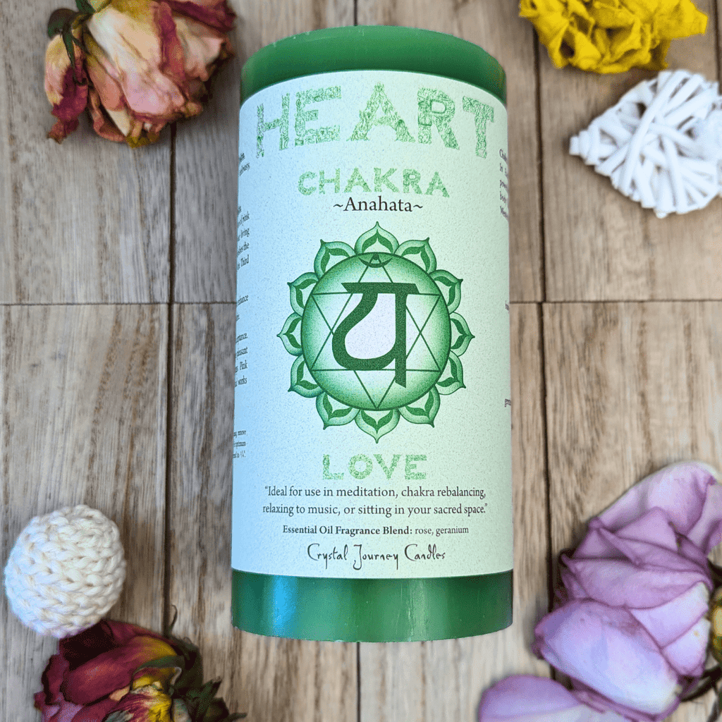Heart Chakra Candle - Zen Collection