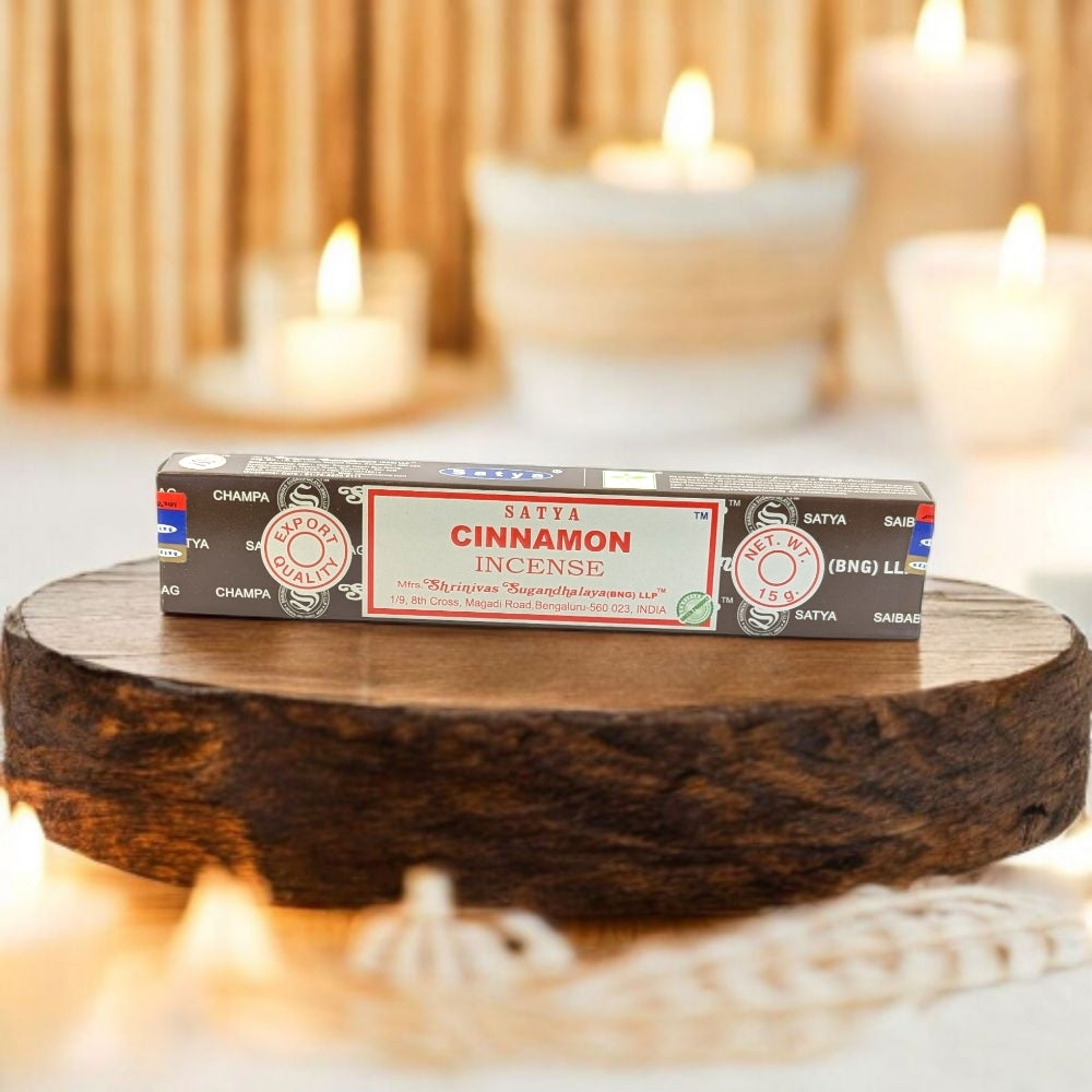 Satya Cinnamon Incense Zen Collection
