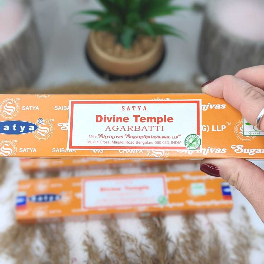 Satya Divine Temple Incense - Zen Collection