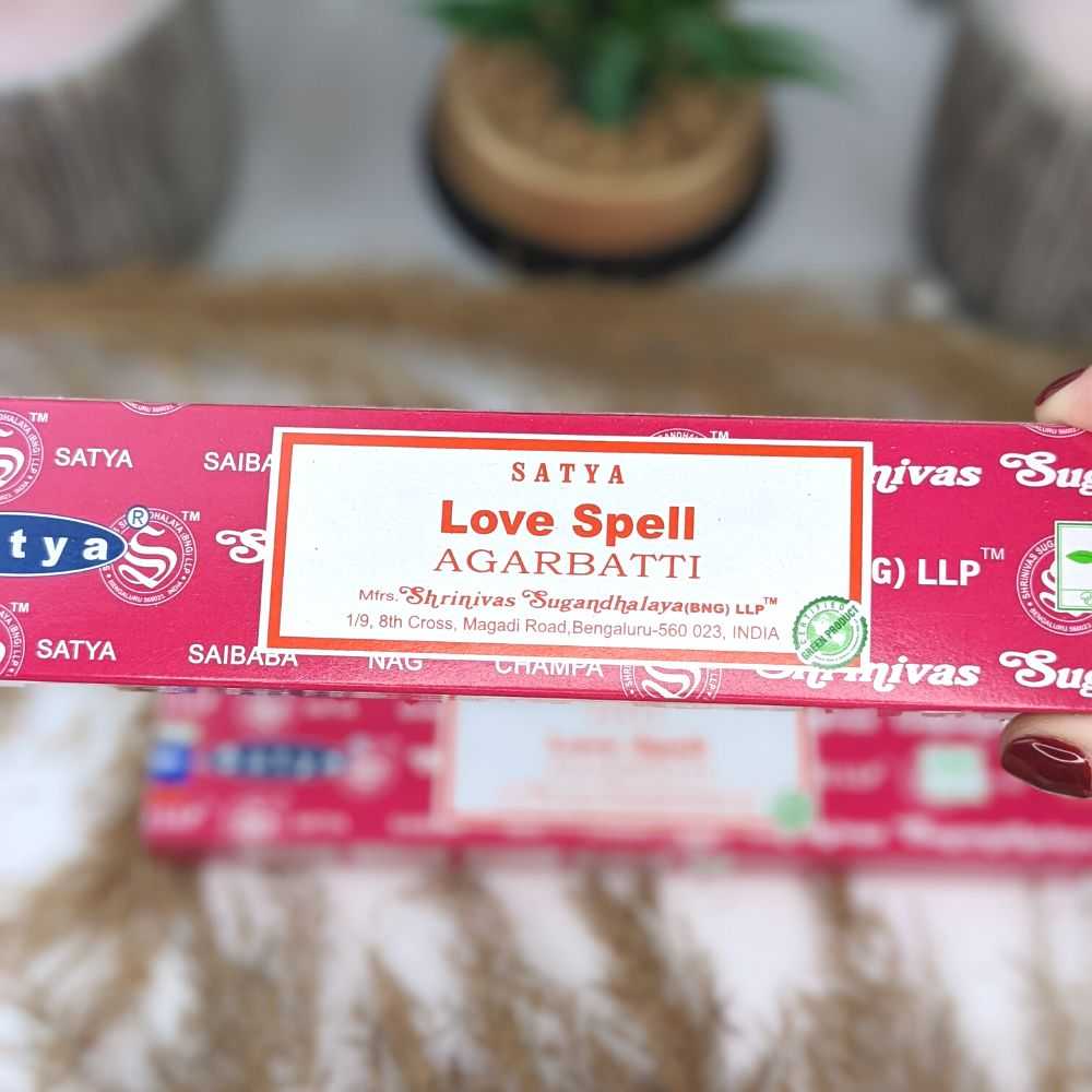 Satya Love Spell Incense - Zen Collection