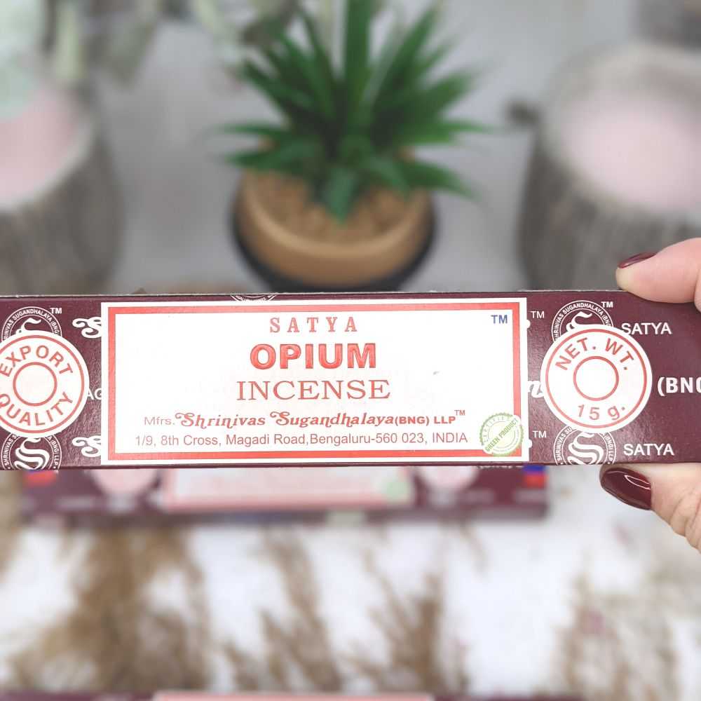 Satya Opium Incense - Zen Collection