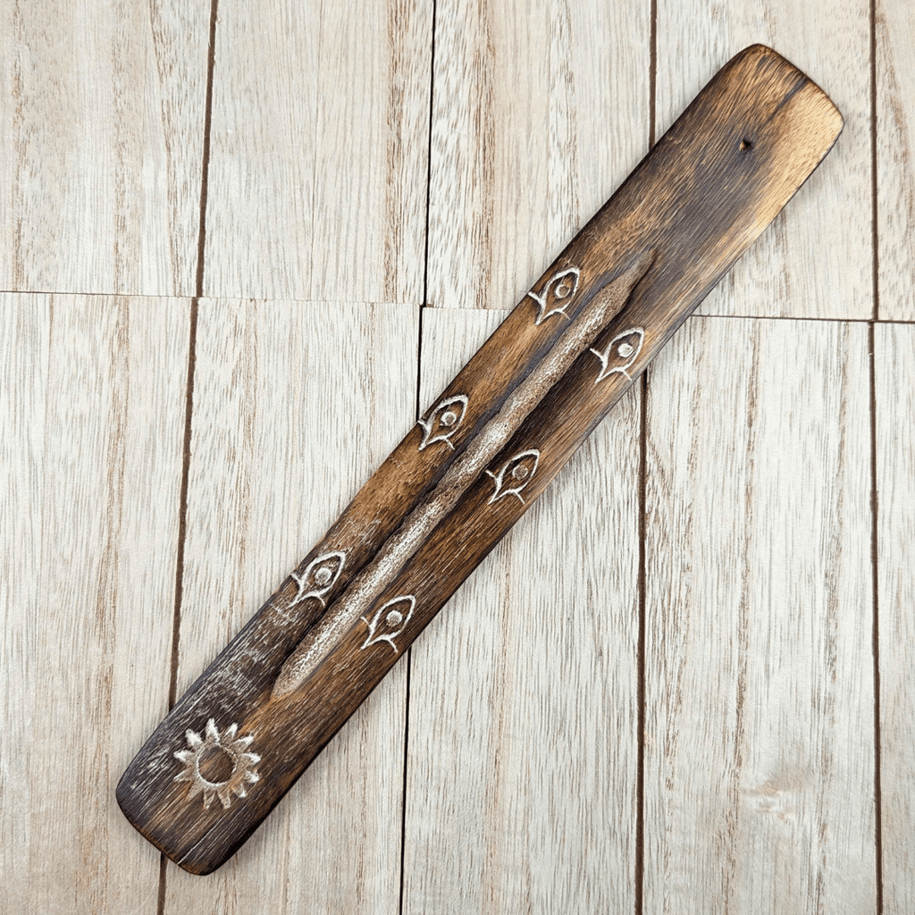 Mango Wood Incense Holder - Zen Collection