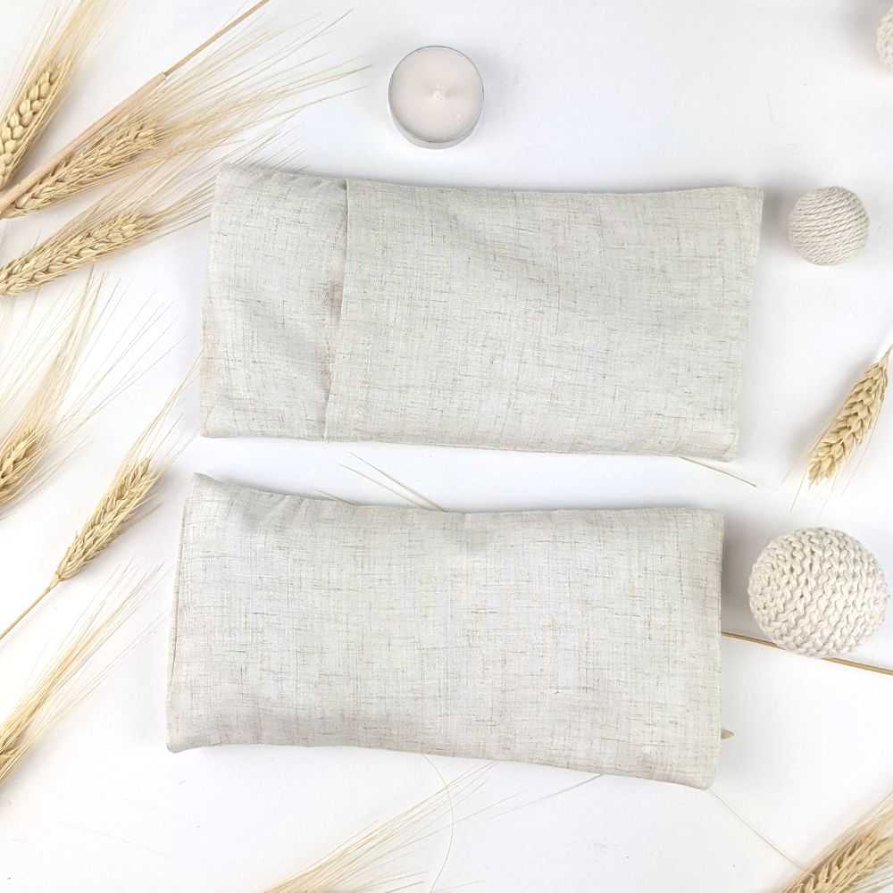 Light Sand Weighted Eye Pillows - Zen Collection