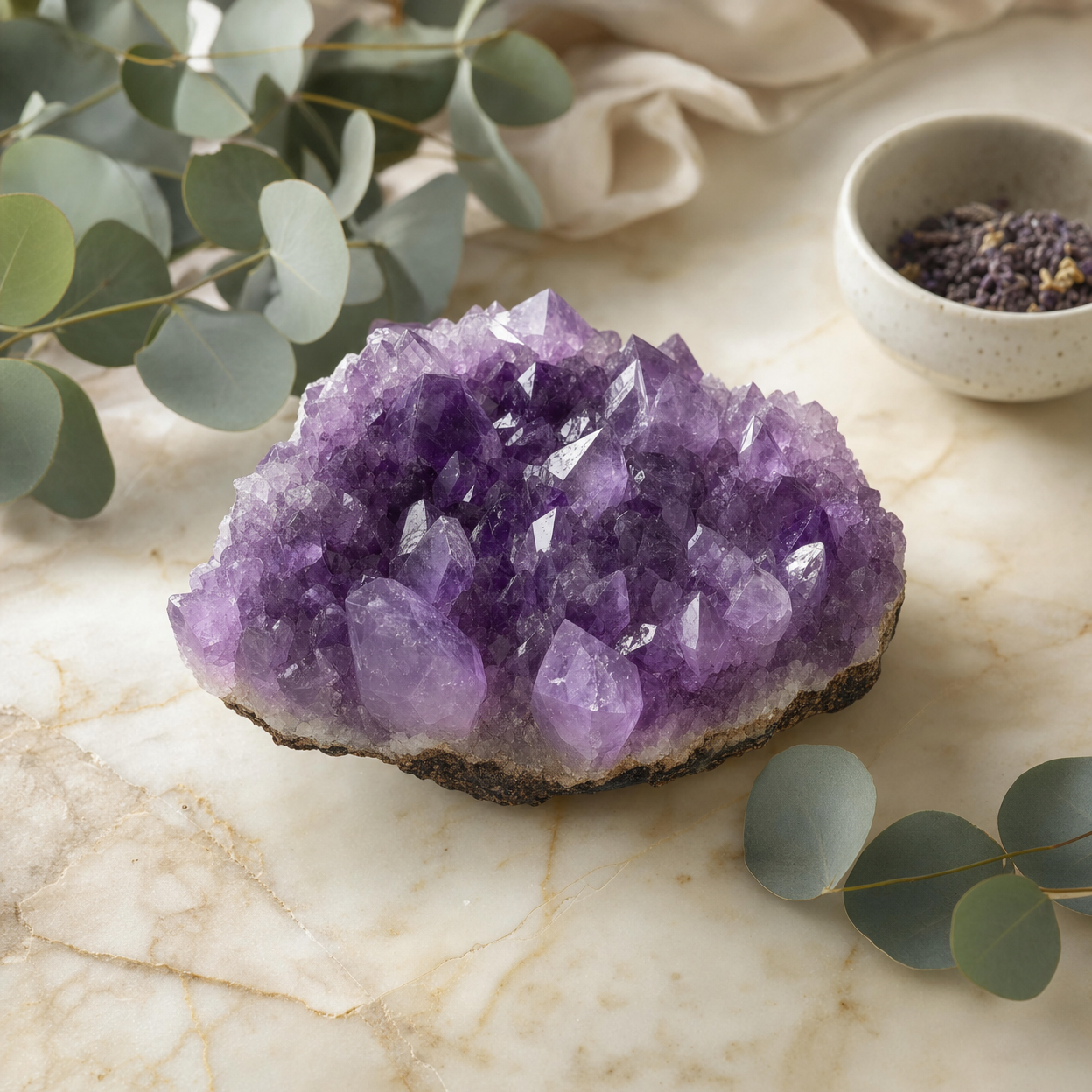 amethyst crystals available in-store or online with Zen Collection Crystal Store Near me Canada
