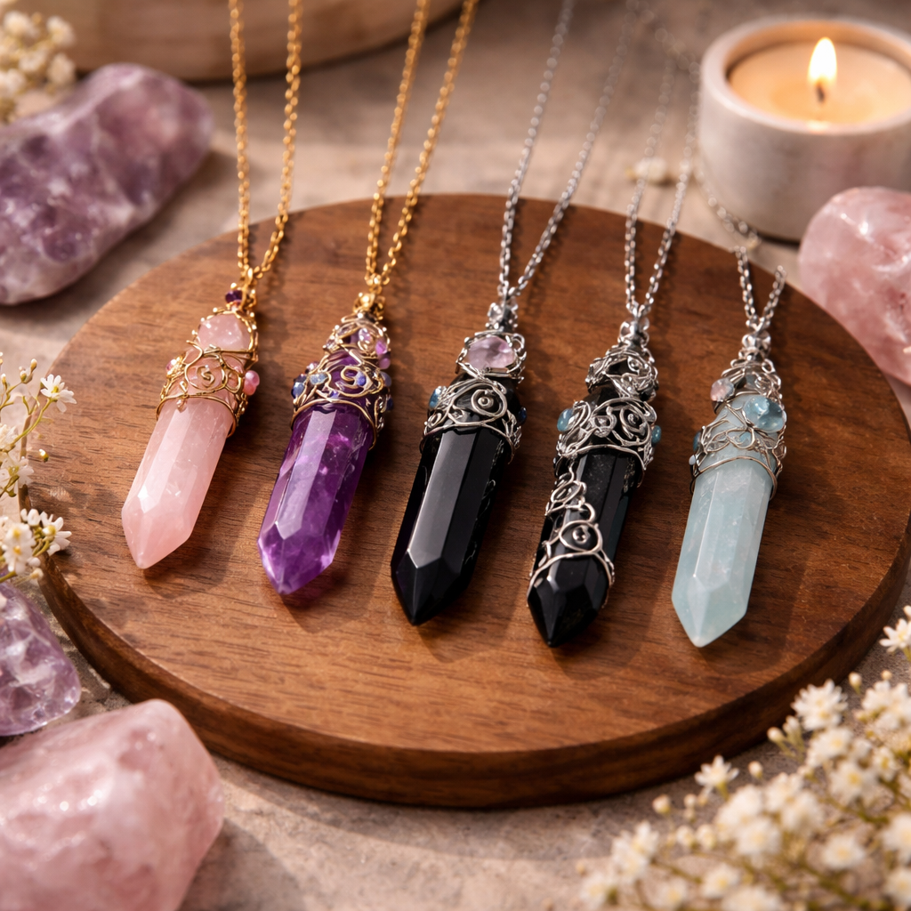 Find Necklaces in-store or online now with Zen Collection Crystal Store Canada