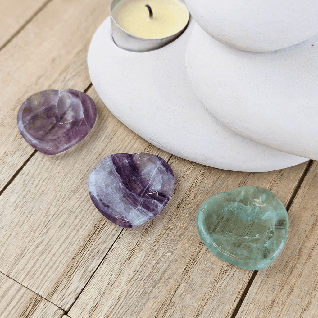 Fluorite crystal for focus, clarity & intuitive growth.