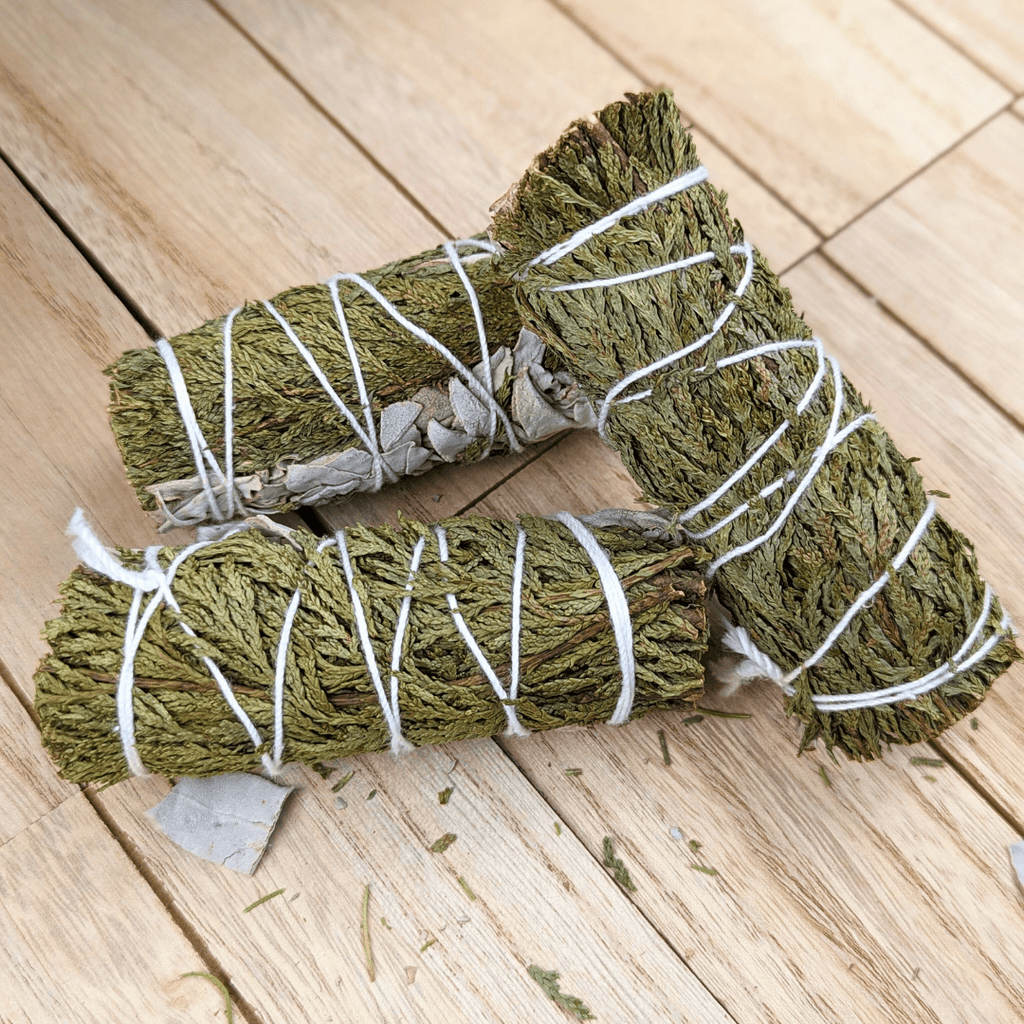 Sage sticks for cleansing, protection, and energy work.