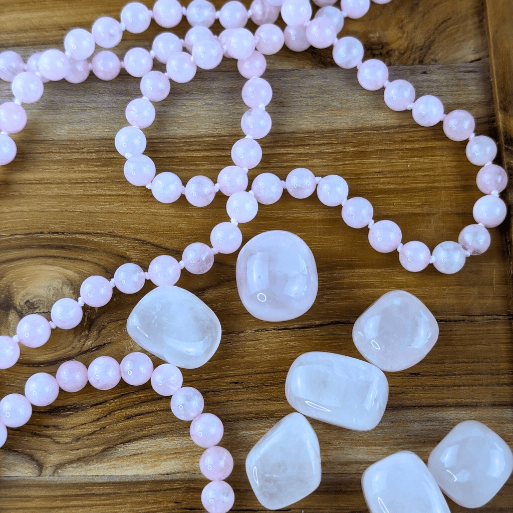 Rose Quartz crystal for love & emotional healing – Canadian metaphysical store.