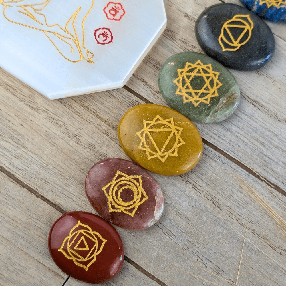 Chakra healing essentials – crystals, candles & tools – Canadian metaphysical store.