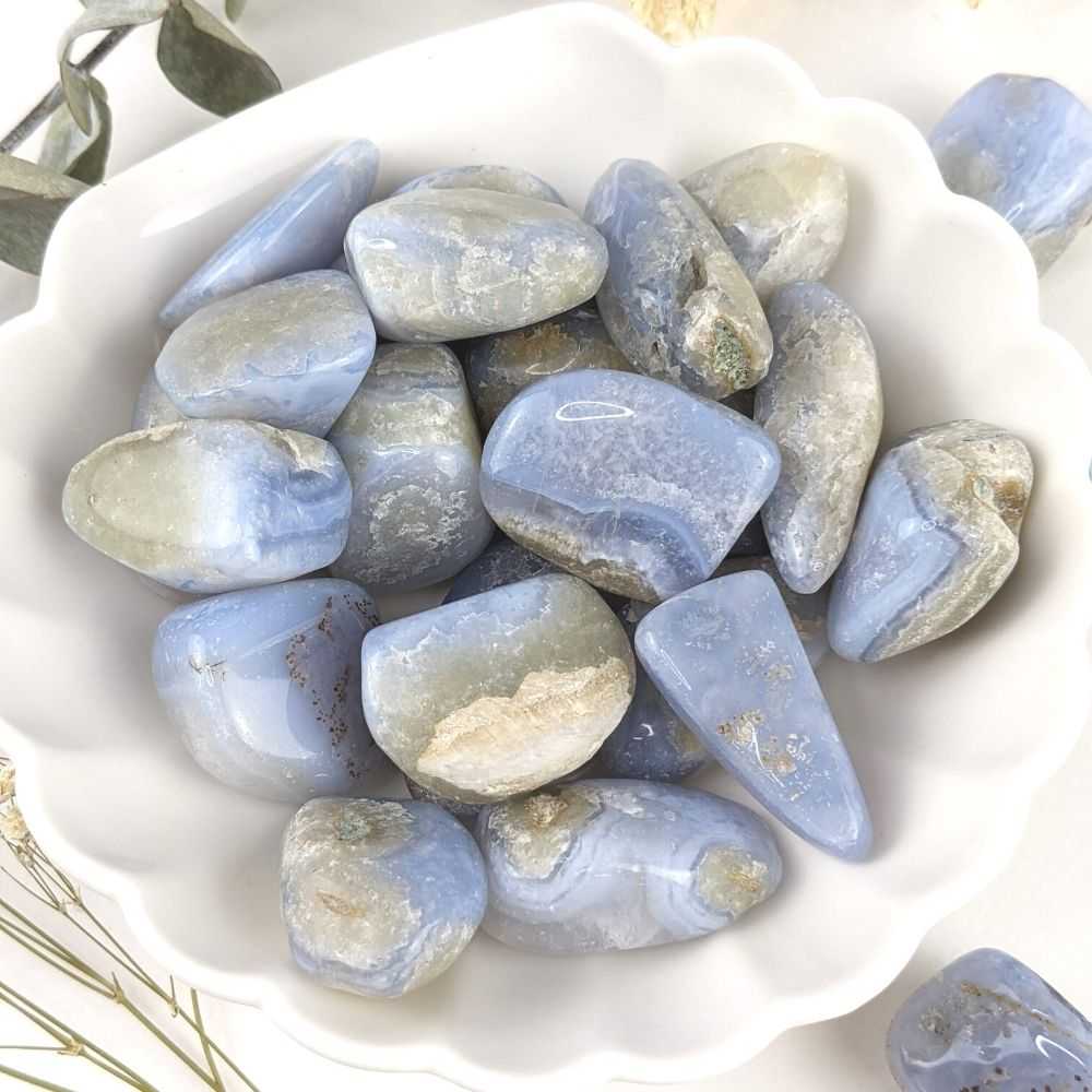 Blue Lace Agate for calm energy