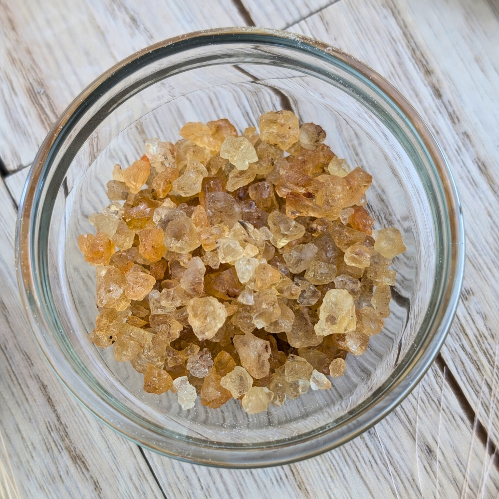 100% Natural Patchouli Resin available here at Zen Collection