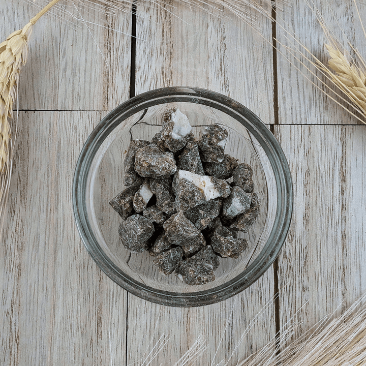 100% Natural Black Copal Resin available at Zen Collection