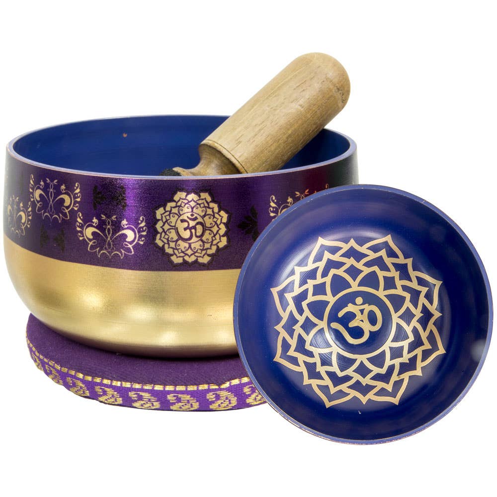 Crown Chakra Singing Bowl - Purple Sound Healing Bowl - Sound Healing Barrie