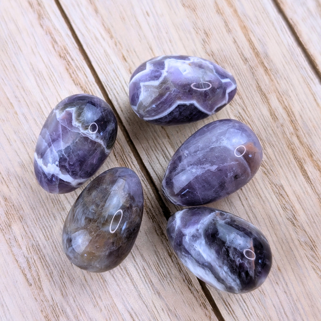 small amethyst yoni eggs available at Zen Collection