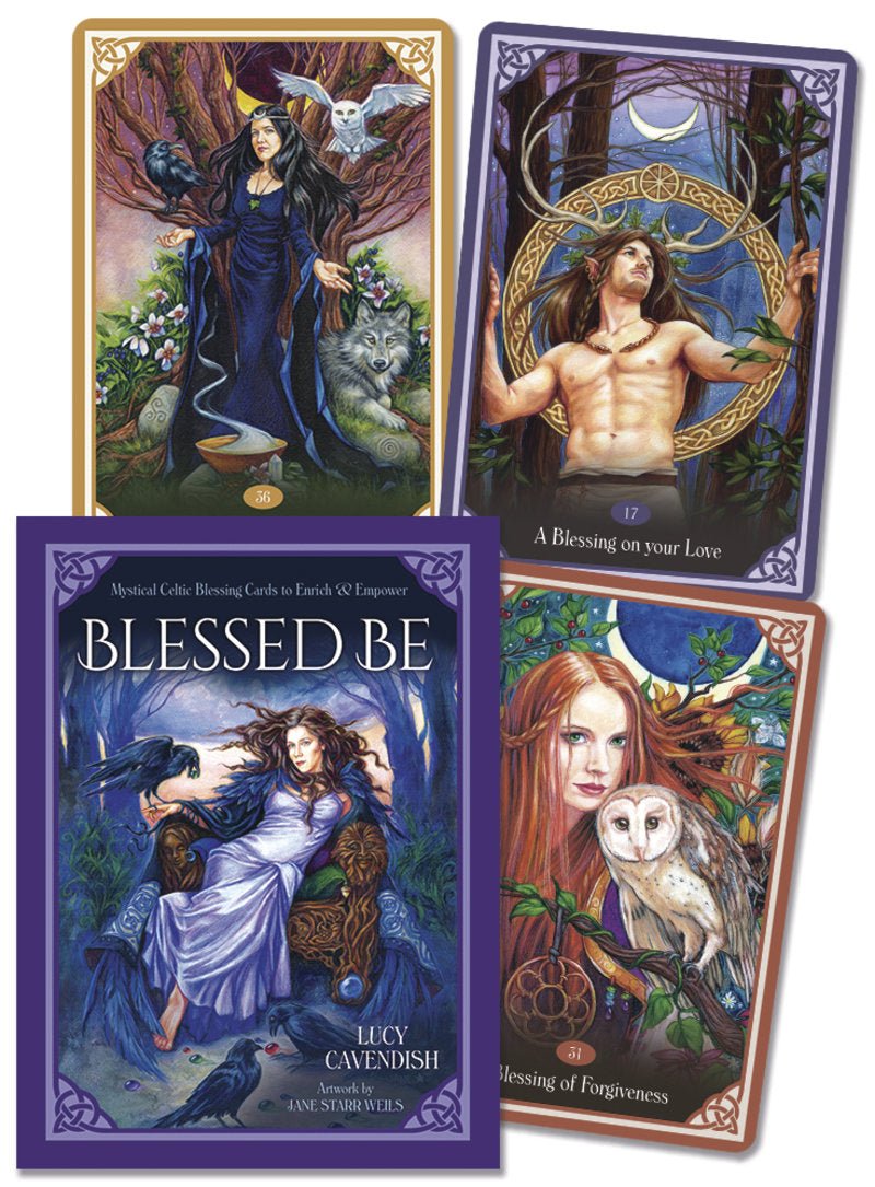 Blessed Be Cards: Mystical Celtic Blessings to Enrich and Empower - oracle cards canada