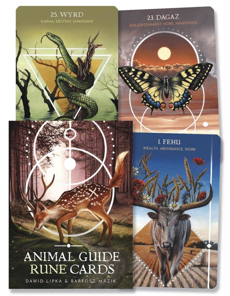 Animal Guide Rune Cards - crystal store