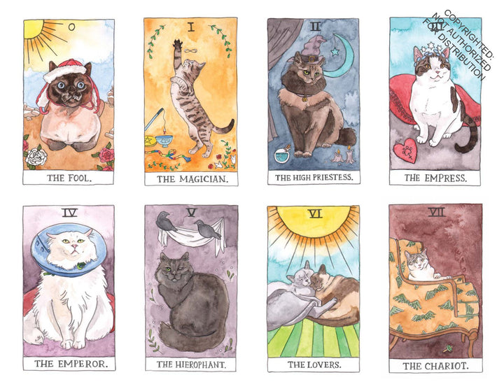 Cat Tarot - tarot cards canada