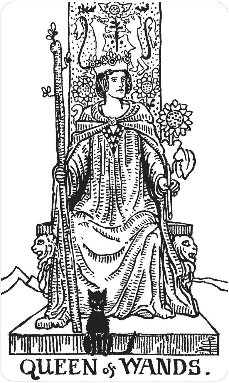 Black &amp; White Rider-Waite® Tarot Deck - tarot cards canada