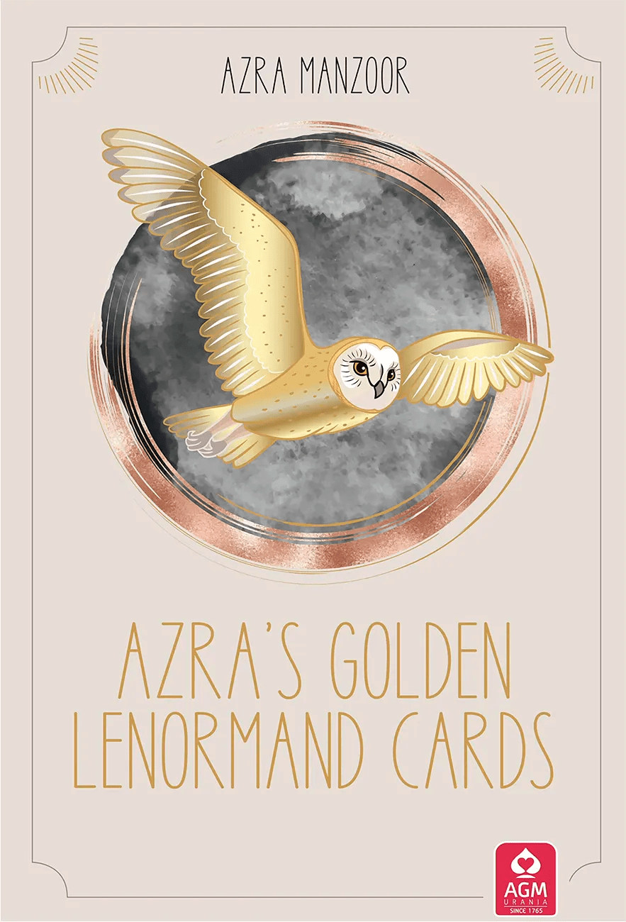 Azra's Golden Lenormand Cards - tarot decks near me