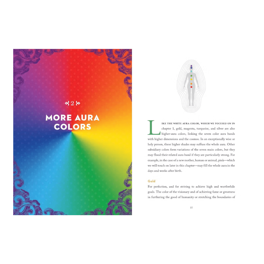 Aura reading techniques and color meanings