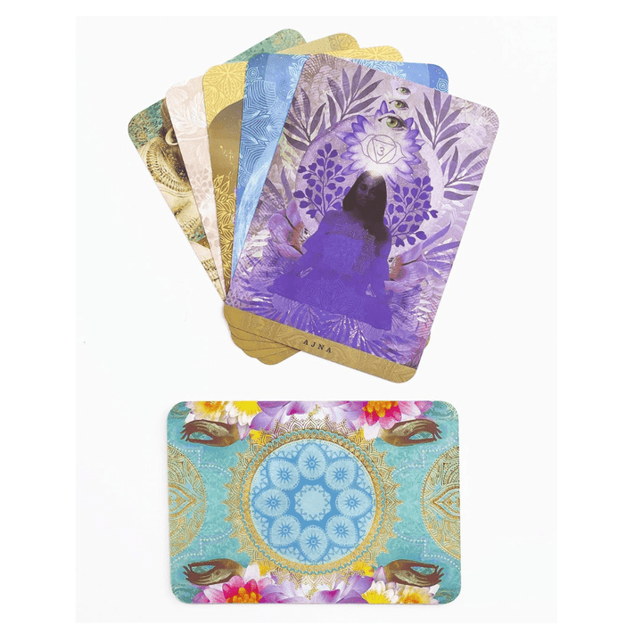 Yogic Path Oracle Cards with Ethereal Artwork by Danielle Noel