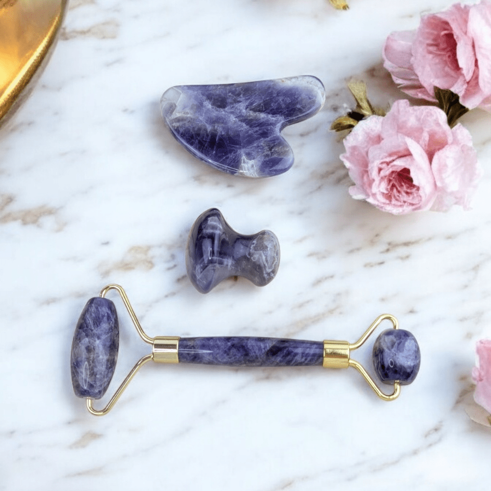 Amethyst Crystal Set for self-care and relaxation