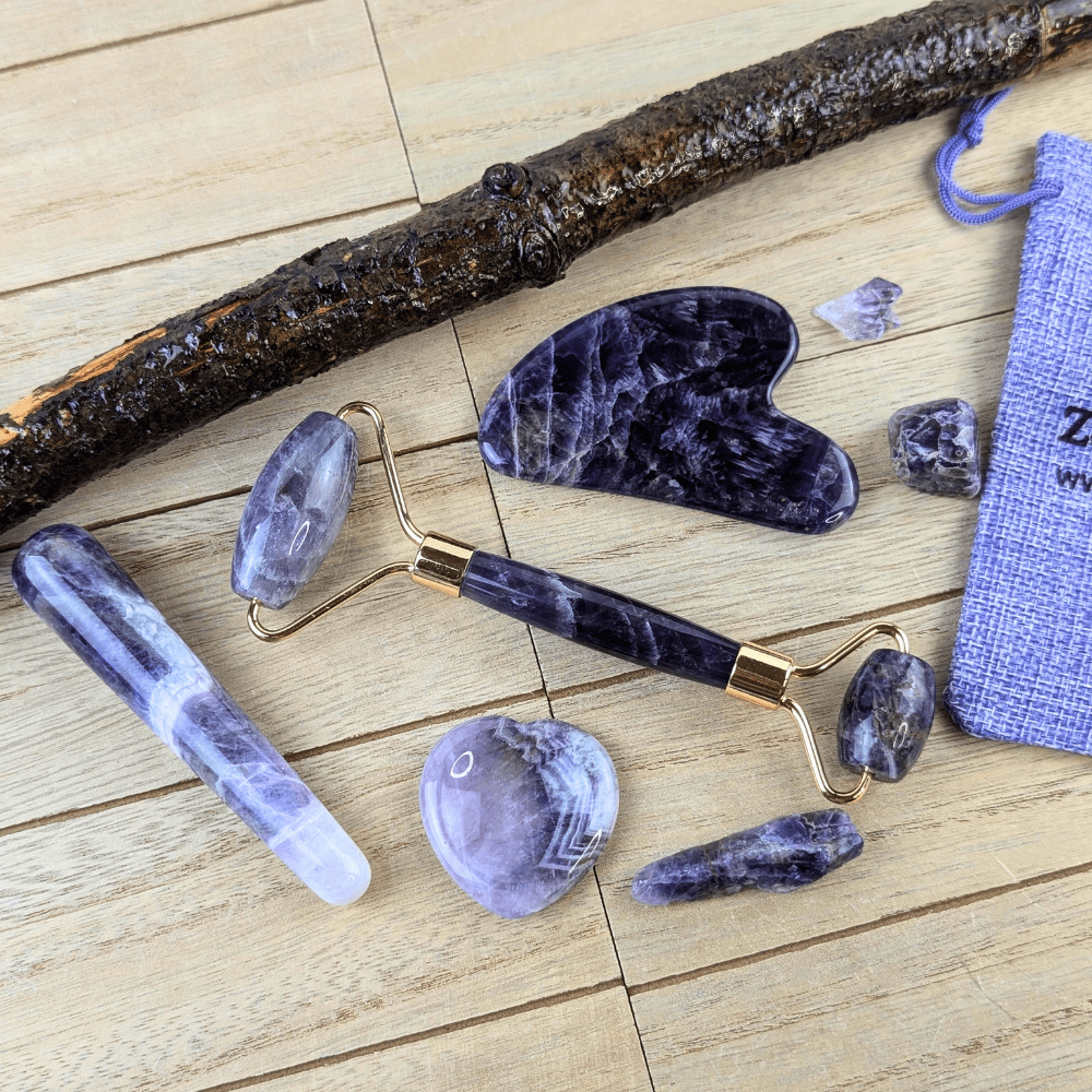 Ensemble de cristaux d&