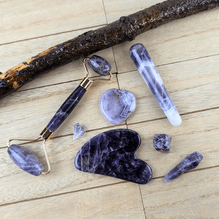 Ensemble de cristaux d&