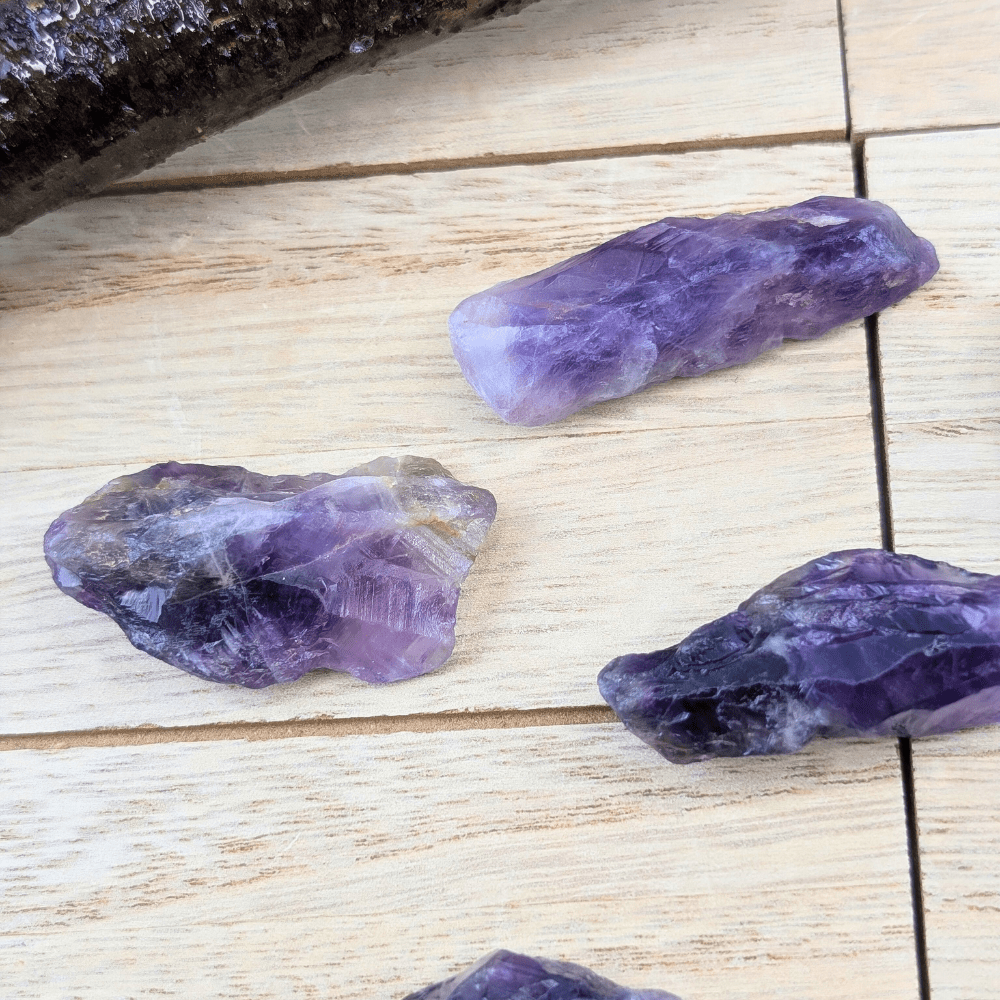 Ethically sourced Amethyst roots for spiritual practices