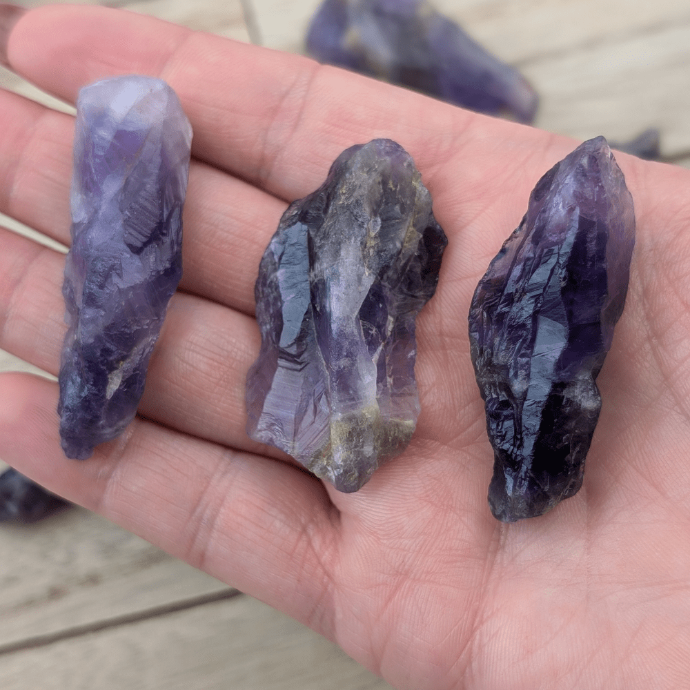 Hand-selected natural Amethyst roots from Zen Collection