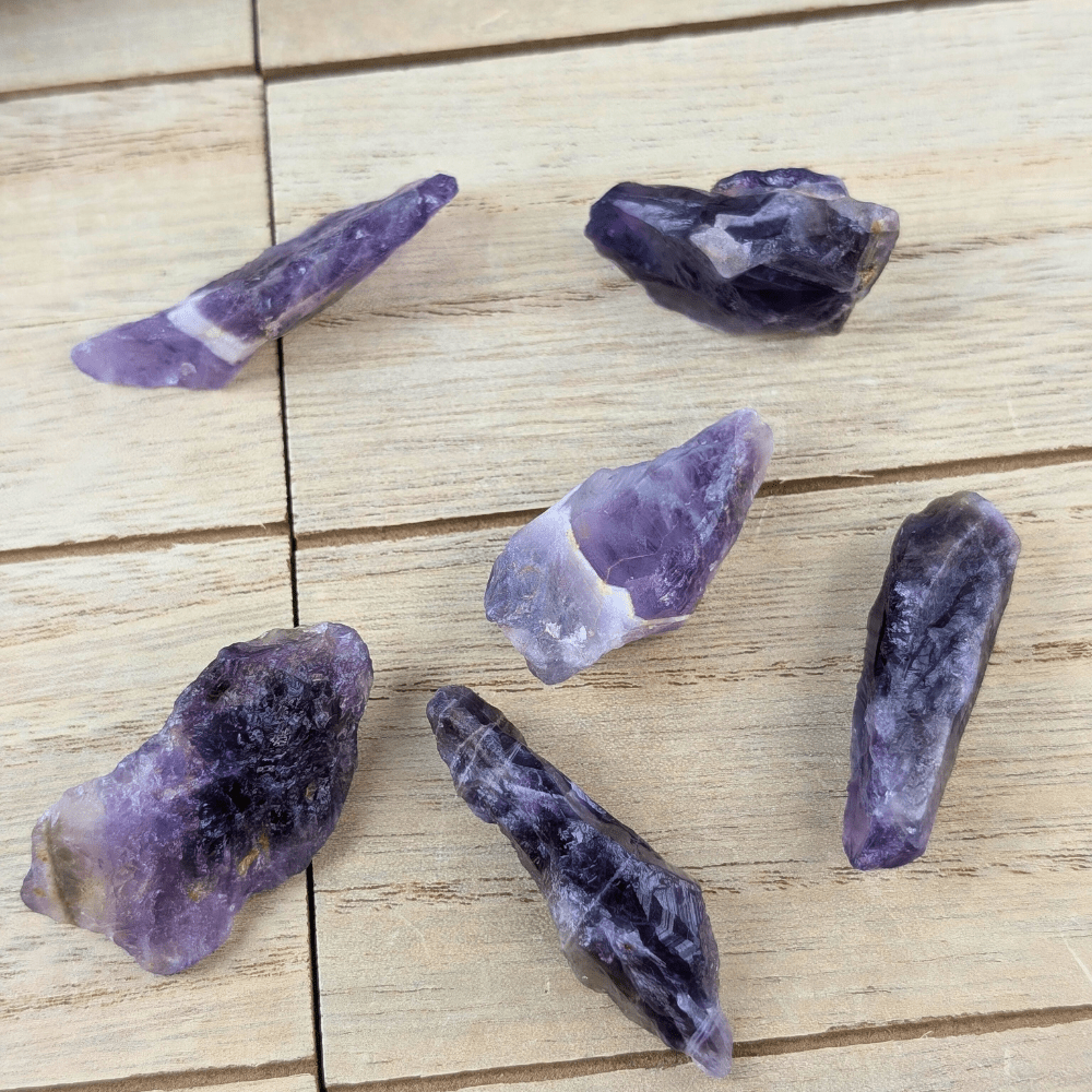 Raw Amethyst roots for healing and meditation