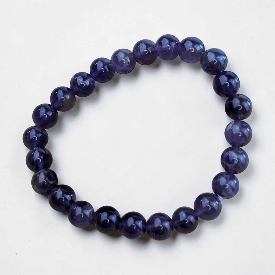 Amethyst Bracelet for intuition and a crystal for the crown chakra. Shop in-store or online now with Zen Collection Canadian Crystal Store