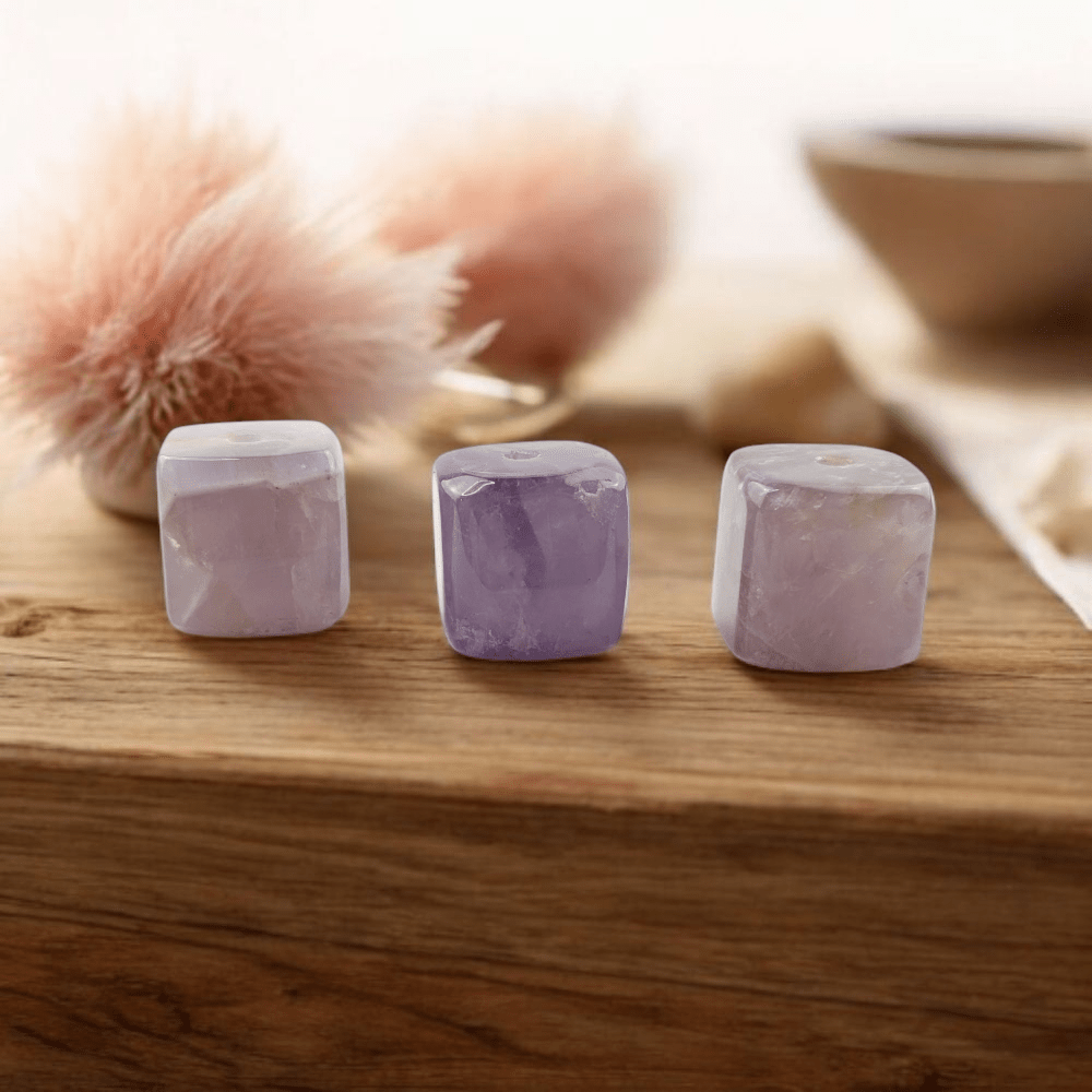 Small crystal incense cube for spiritual use