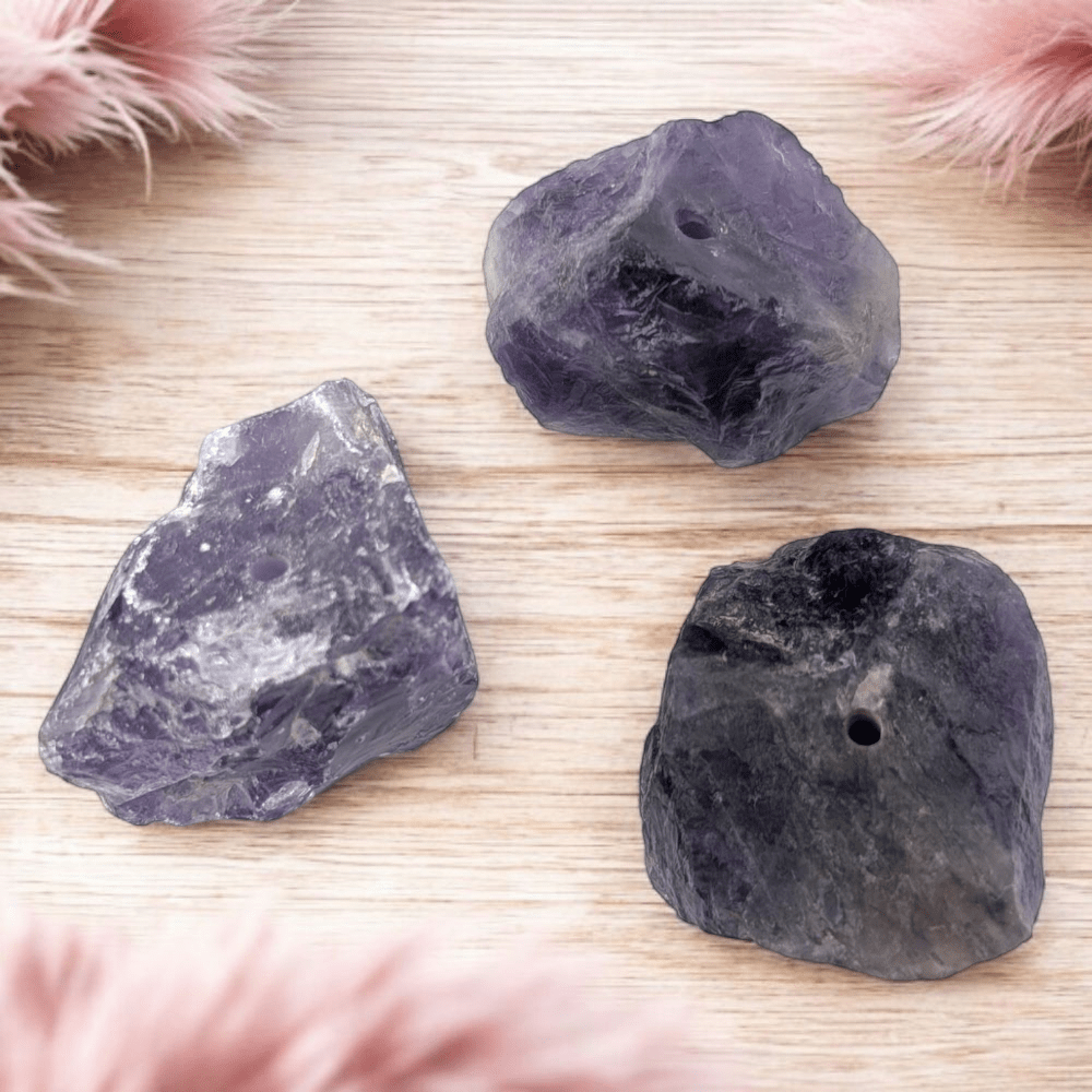 Amethyst incense burner from metaphysical store