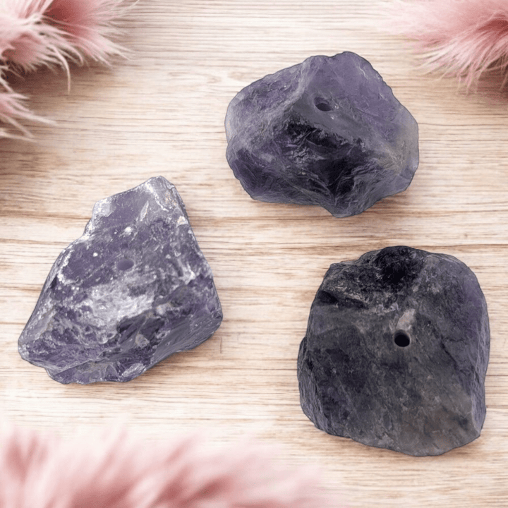 Amethyst incense burner from metaphysical store