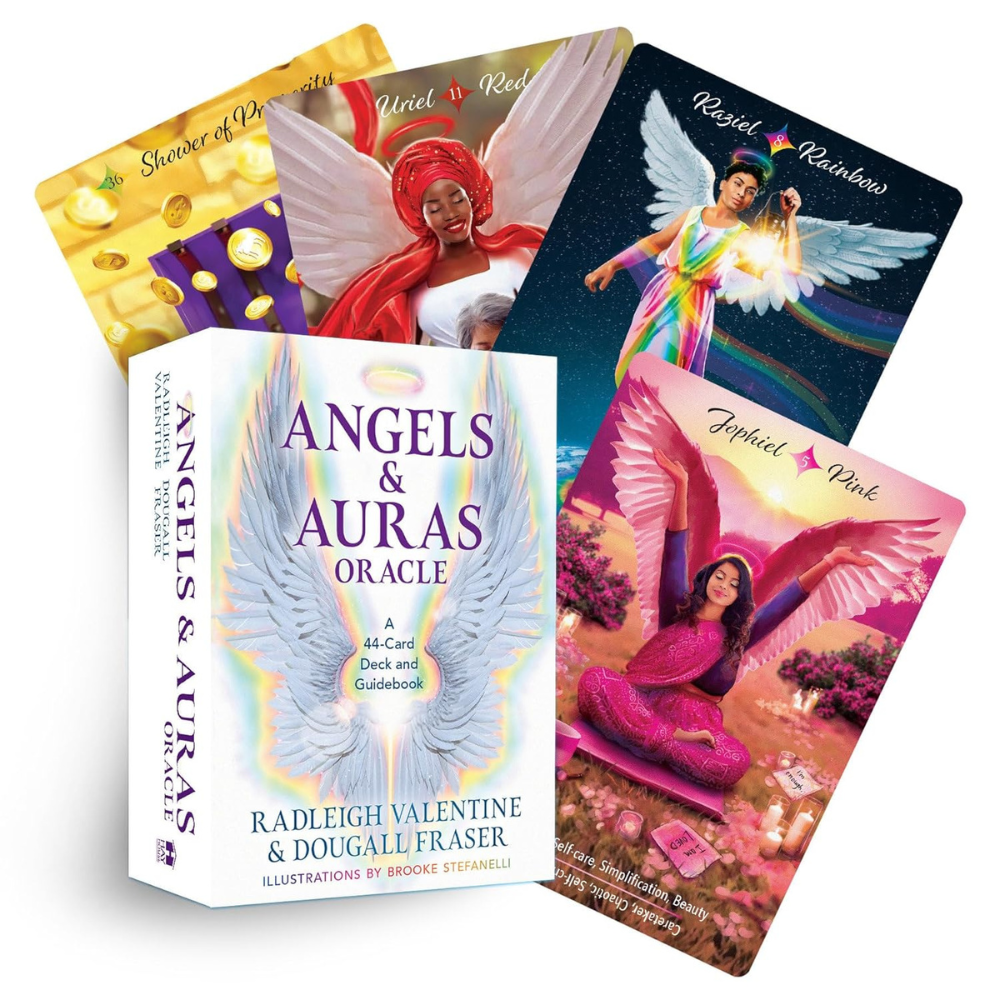 Radleigh Valentine and Dougall Fraser’s Angels & Auras Deck