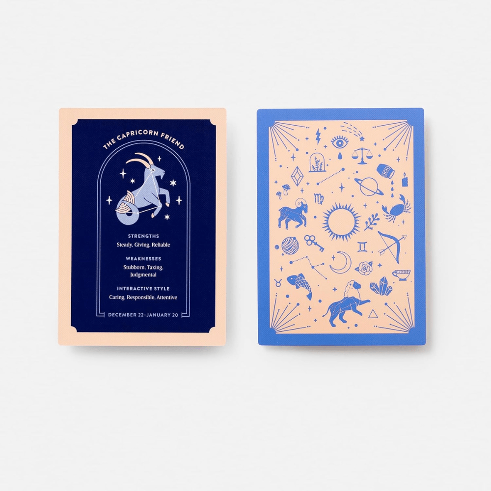 Oracle deck for understanding zodiac signs