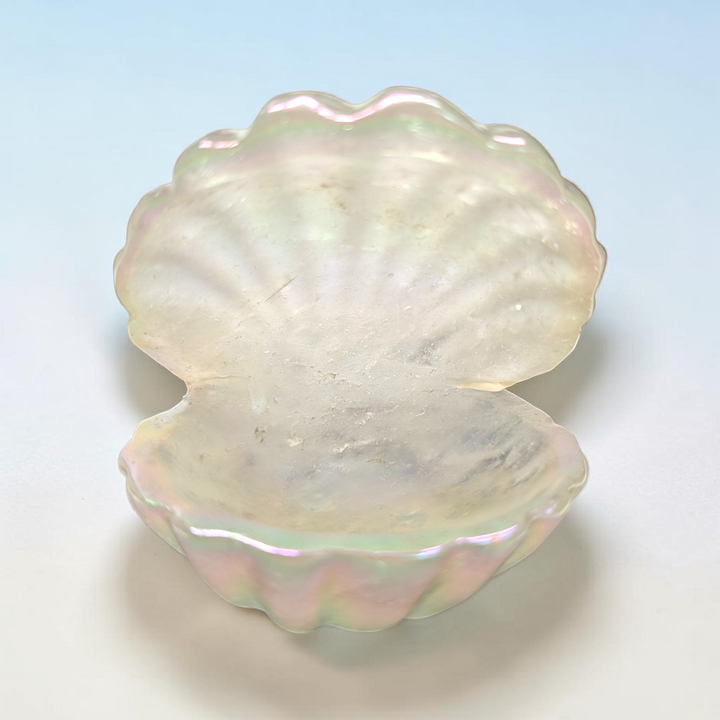 Aura Clear Quartz Crystal Clam Shell | Clear Quartz | Aura Purification and Spiritual Awakening | Zen Collection Canada