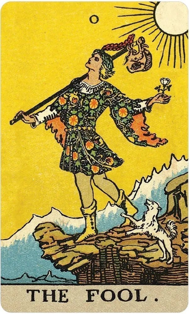 Smith-Waite Tarot Deck Borderless - metaphysical store near me