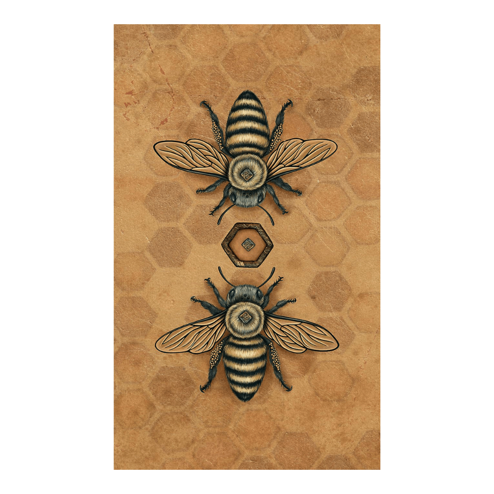 bee mythology inspired tarot set