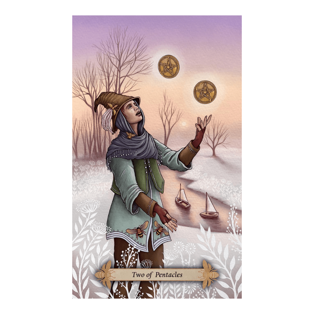 78 card tarot deck with nature symbols