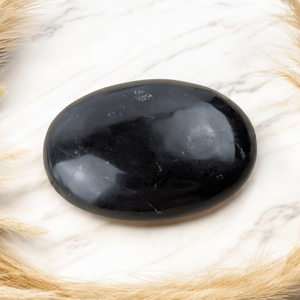 Natural Black Obsidian crystal for protection