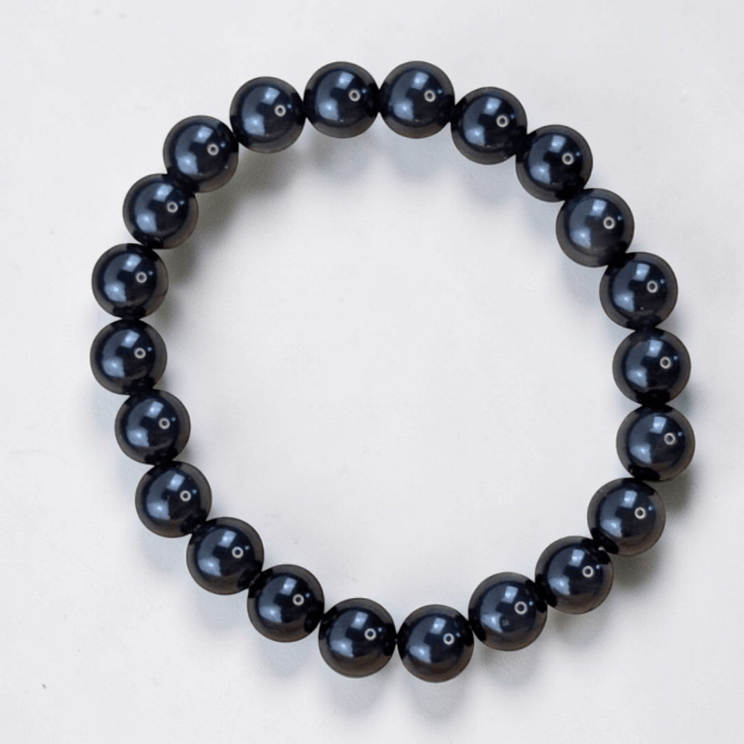 Black obsidian crystal bracelet for truth, protection and root chakra healing. Available at Zen Collection Metaphysical Store Canada. Shop in-store or online now