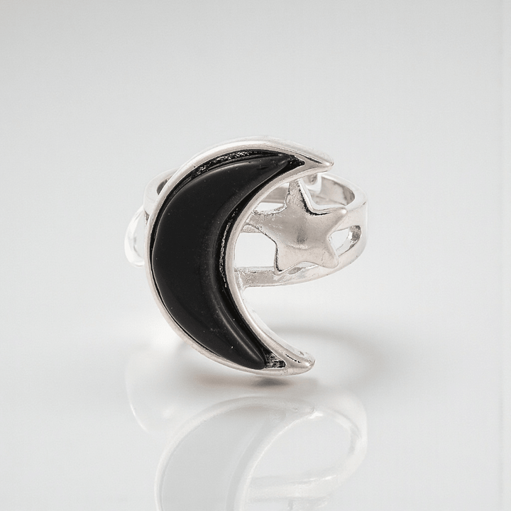 black obsidian ring root chakra protection jewelry available at zen collection crystal store in Barrie Ontario Canada. Shop in-store or online now.